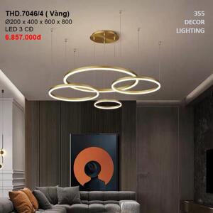 Đèn thả trang trí THD7046/4