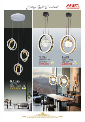 Đèn thả trang trí TL 5124-3