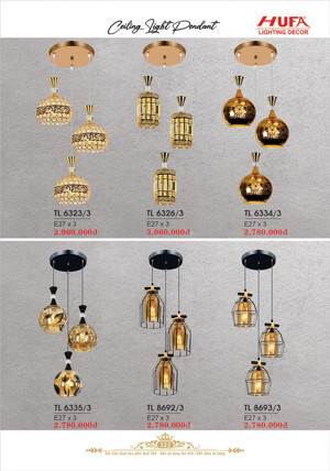Đèn thả trang trí TL6326/3