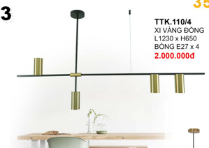 Đèn thả TTK110/4