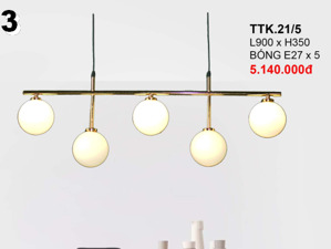 Đèn thả TTK21/5