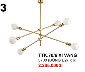 Đèn thả TTK70/6