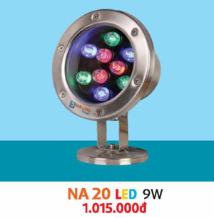 Đèn trang trí âm hồ nước đổi màu Netviet NA-20