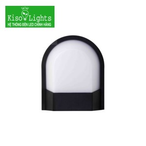 Đèn trang trí trụ cổng 6w vỏ đen TLC-ĐTC-TĐ-06W-02