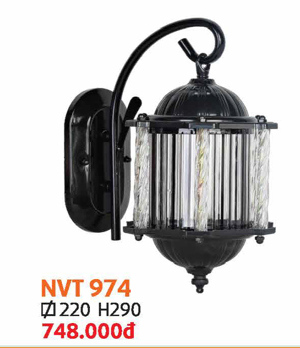 Đèn trang trí trụ cổng Netviet NVT-974