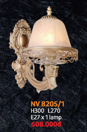 Đèn Trang Trí Vách Cổ Điển Netviet NV 8205/1