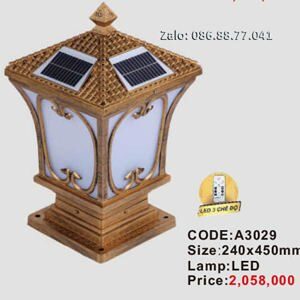 Đèn trụ cổng A3029