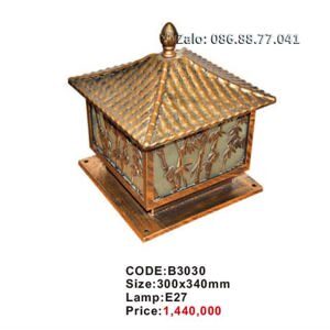 Đèn trụ cổng B3030