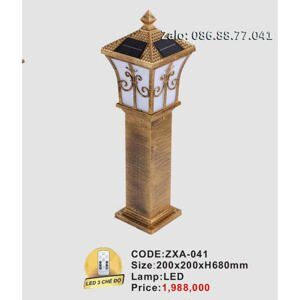 Đèn trụ cổng hiện đại ZXA-041