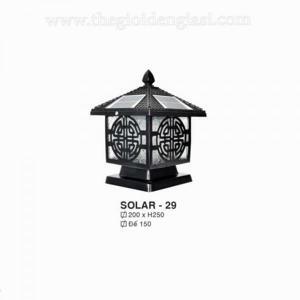 Đèn trụ cổng năng lượng mặt trời SOLAR-29