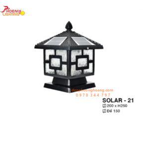 Đèn trụ cổng năng lượng mặt trời SOLAR-21