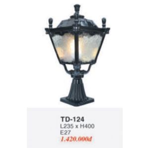 Đèn trụ cổng ngoài trời TD-124