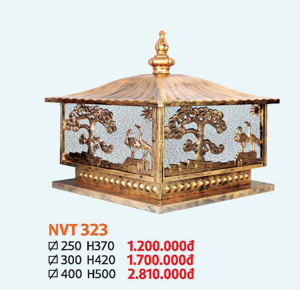 Đèn trụ cổng NVT-323