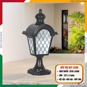 Đèn trụ cổng NVT 340B