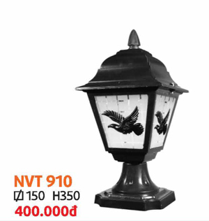 Đèn trụ cổng NVT 910