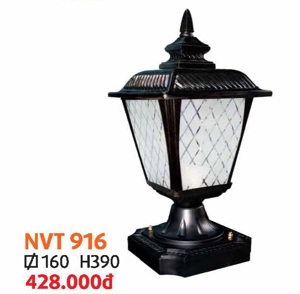 Đèn trụ cổng NVT 916