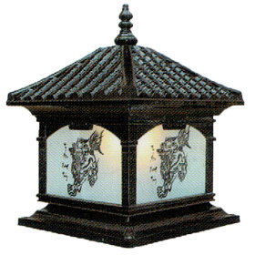 Đèn trụ cổng TD-1416E 400 x 440