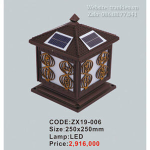 Đèn trụ cổng ZX19-006