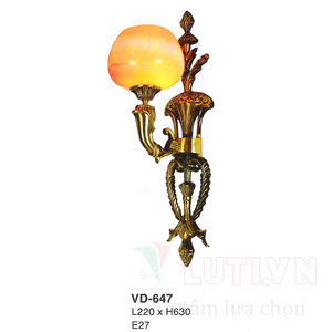 Đèn tường đồng VD 647