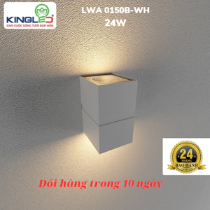 Đèn tường LED trang trí LWA0150B 2x12W