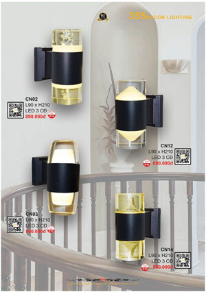 Đèn tường ngoài trời CN-14