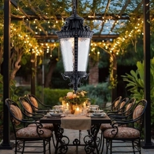 Đèn tường ngoài trời cổ điển VNT-5203