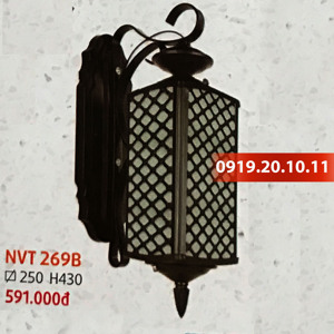 Đèn tường ngoài trời NVT 269B