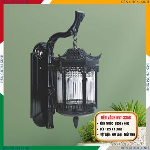 Đèn tường ngoài trời NVT 335B