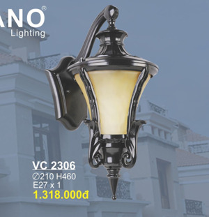 Đèn tường ngoài trời Sano VC 2306