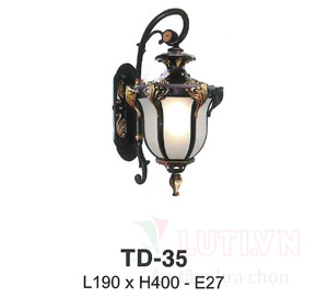 Đèn tường ngoài trời TD-35