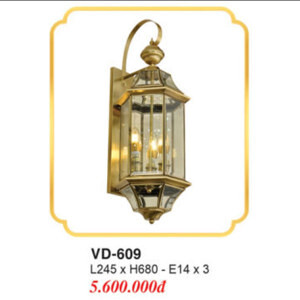 Đèn tường ngoài trời VD-609