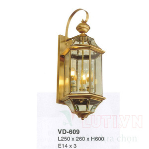 Đèn tường ngoài trời VD-609