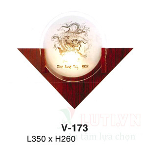 Đèn tường thủy tinh V-173