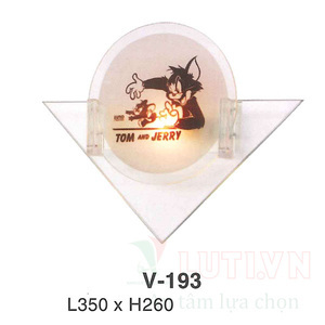 Đèn tường thủy tinh V-193