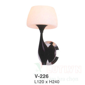 Đèn tường thủy tinh V-226