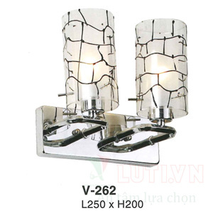 Đèn tường thủy tinh V-262