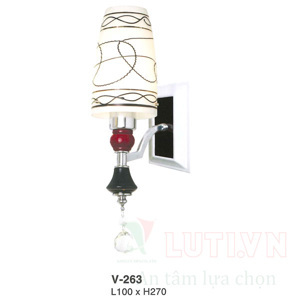 Đèn tường thủy tinh V-263