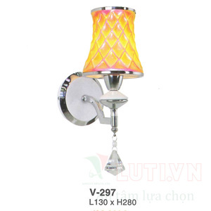 Đèn tường thủy tinh V-297