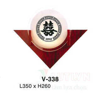 Đèn tường thủy tinh V-338