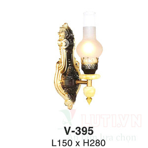 Đèn tường thủy tinh V-395