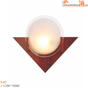 Đèn tường thủy tinh V-67