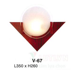 Đèn tường thủy tinh V-67