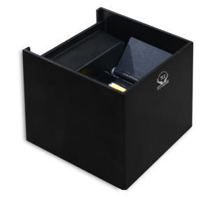 Đèn tường trang trí cao cấp hình vuông thân đen TLC-ĐTT-HVTĐ-06W-02