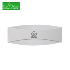 Đèn tường trang trí cao cấp hình bầu dục thân trắng TLC-ĐTT-BDTT-06W-02