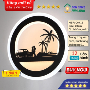 Đèn tường trang trí phòng ngủ C6412