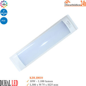 Đèn tuýp led bán nguyệt Duhal KDLD810