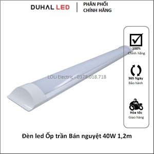 Đèn tuýp led bán nguyệt Duhal KDLD840