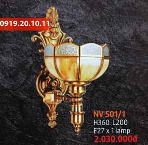 Đèn vách đồng NV 501/1