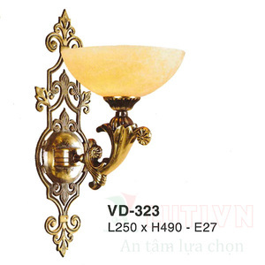 Đèn vách đồng VD-323