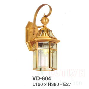 Đèn vách đồng VD - 604